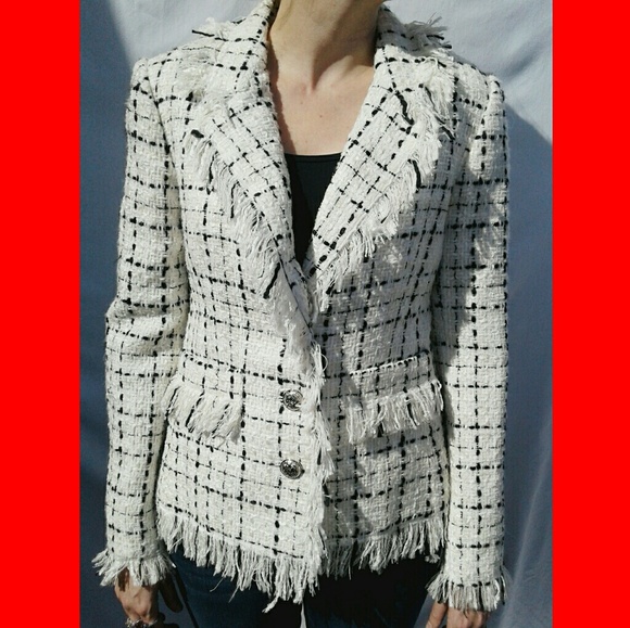 Giancarlo Ferrari Jackets & Blazers - 🔥Final Price $15🔥Fringe Blazer